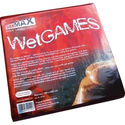 SexMAX WetGAMES Sex-Laken, 180 x 220 cm, Rot (fitted sheet, 