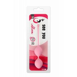 SEE YOU IN BLOOM DUO BALLS 29MM PINK